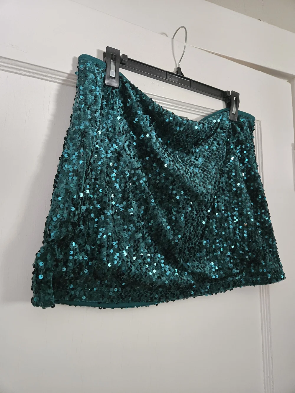 wild fable Green Sequin Mini Skirt